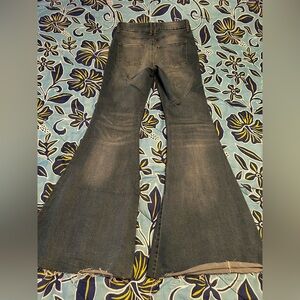 Sincerely Jules Dark Blue Flare Jeans